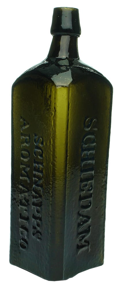 Schiedam Schnapps Aromatico Antique Bottle