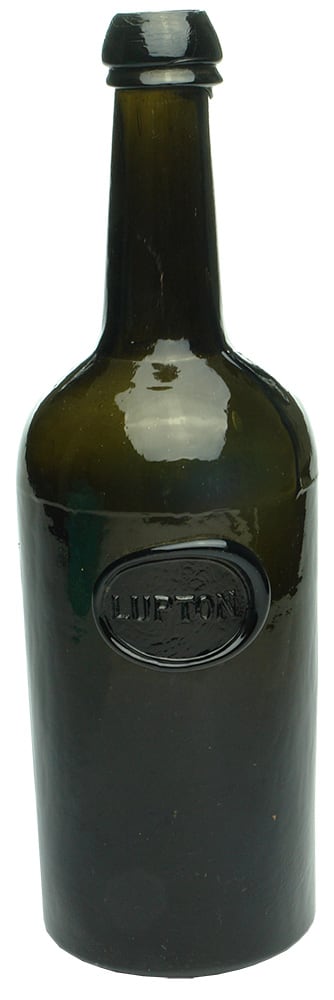 Lupton Sealed Antique Wine Bottle