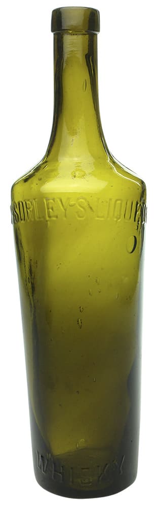McSorley's Liqueur Whisky Antique Bottle