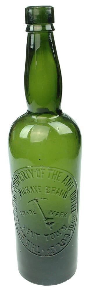 Pickaxe Brand Adelaide Bottle Co-operative Bottle
