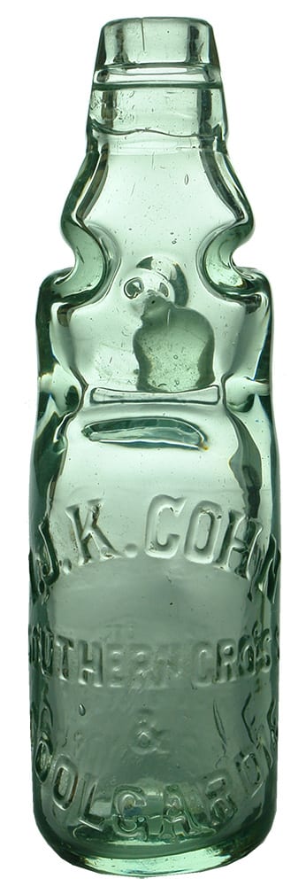 Cohn Southern Cross Coolgardie Acme Patent Bottle