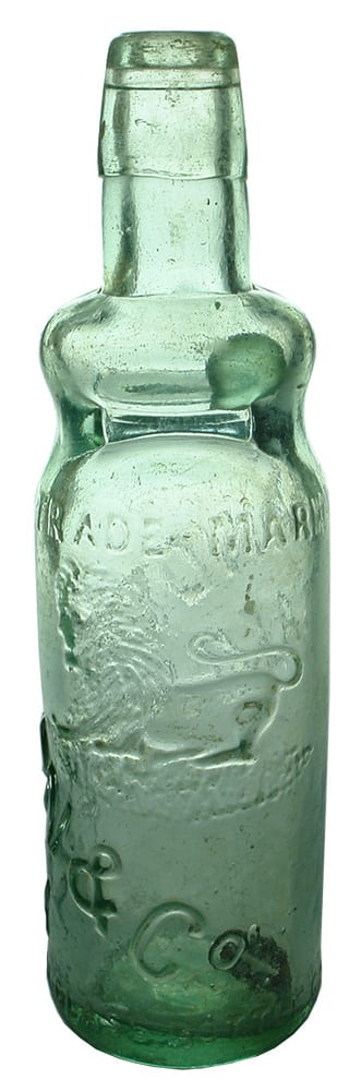 Sanderson Camberwell Lion Bulge Codd Marble Bottle