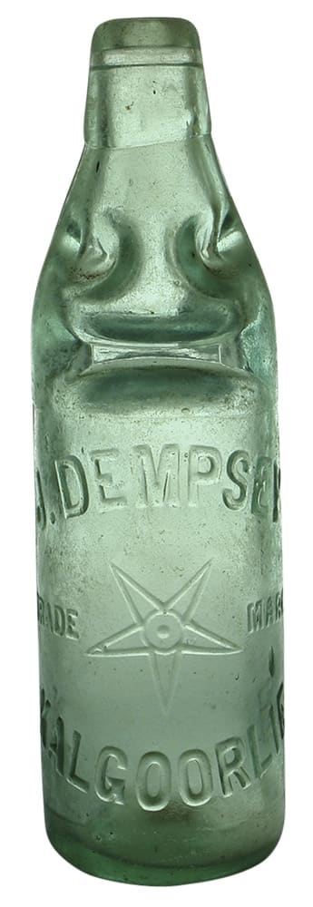 Dempsey Star Kalgoorlie Codd Bottle
