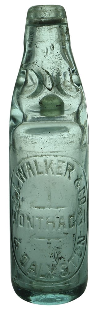 Walker Dalyston Wonthaggi Vintage Codd Bottle