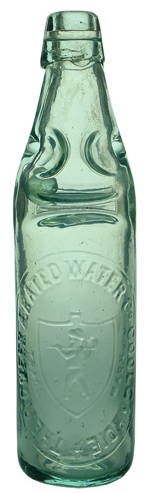 Pioneer Aerated Water Coolgardie Codd Bottle