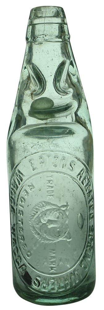 Eaton's Aerated Spring Waters Wagga Codd Bottle