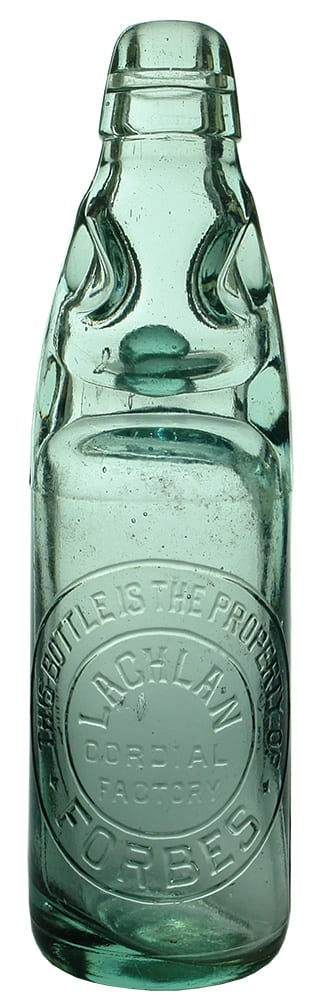 Lachlan Cordial Factory Forbes Vintage Codd Marble Bottle
