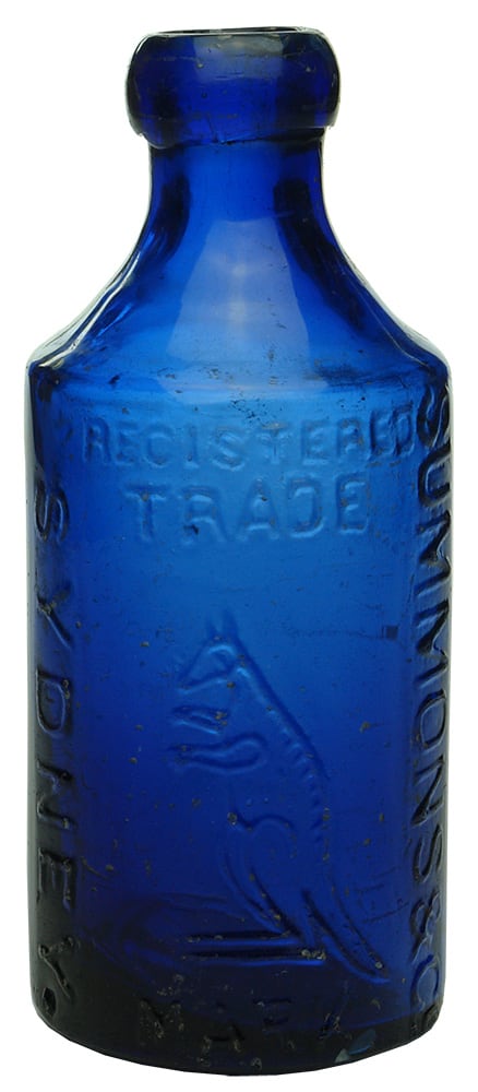 Summons Sydney Kangaroo Cobalt Blue Bottle
