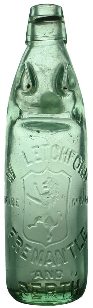 Letchford Perth Fremantle Lion Codd Bottle