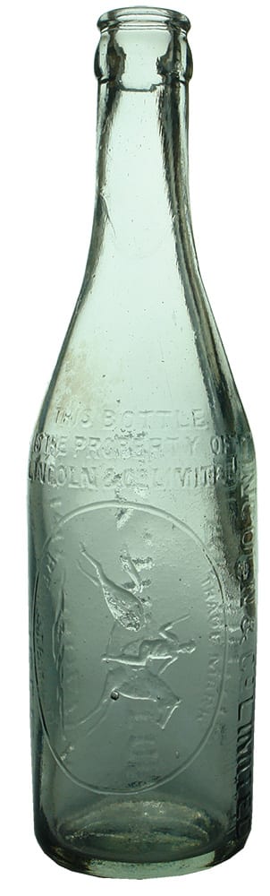 Lincoln Narrandera Hay Hillston Jerilderie Bottle