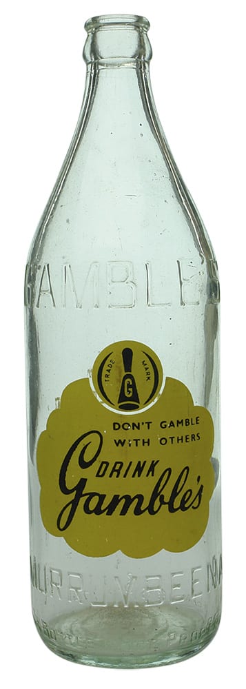 Gamble's Neerim Murrumbeena Crown Seal Bottle