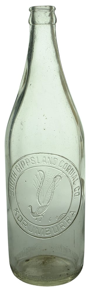 South Gippsland Korumburra Lyrebird Crown Seal Bottle
