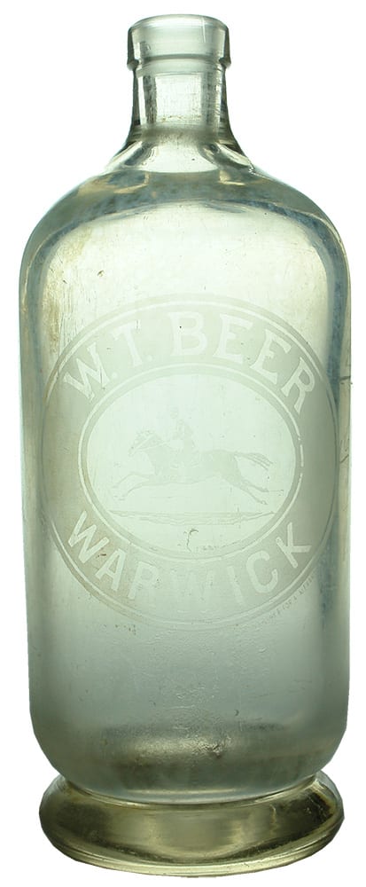 Beer Warwick Horse Jockey Soda Syphon