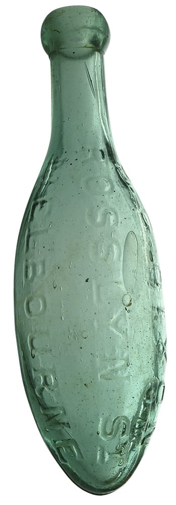 Dixon Rosslyn Street Melbourne Torpedo Bottle