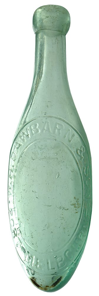 Dawbarn Port Melbourne Soda Water Torpedo Bottle