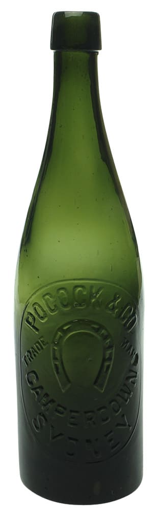 Pocock Camperdown Sydney Horseshoe Beer Bottle
