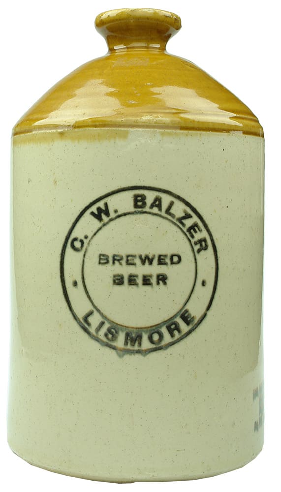 Balzer Ginger Beer Lismore Stoneware Demijohn