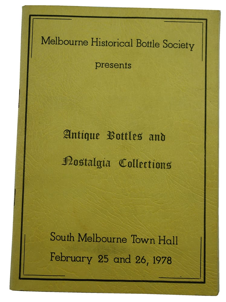 Antique Bottle Reference Collectable Books