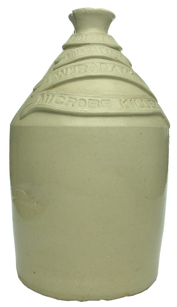 Radams Microbe Killer Stoneware Demijohn