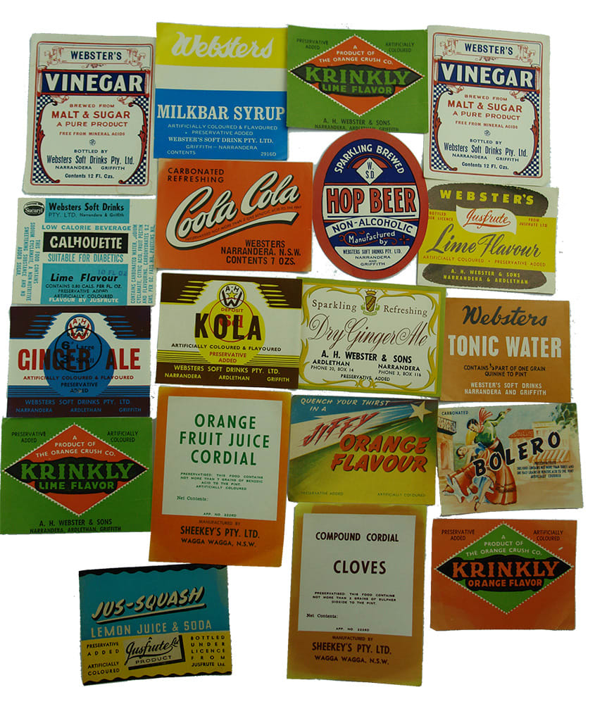 Collection Vintage Labels