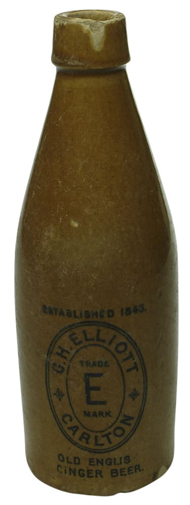 Elliott Carlton Stone Ginger Beer Bottle