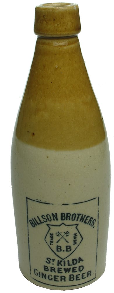 Billson Brothers Ginger Beer St Kilda Bottle