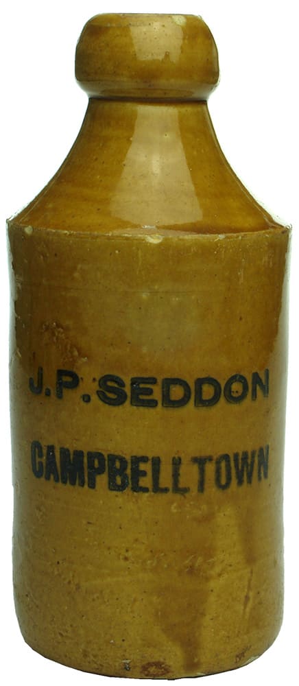 Seddon Campbelltown Stone Ginger Beer Bottle