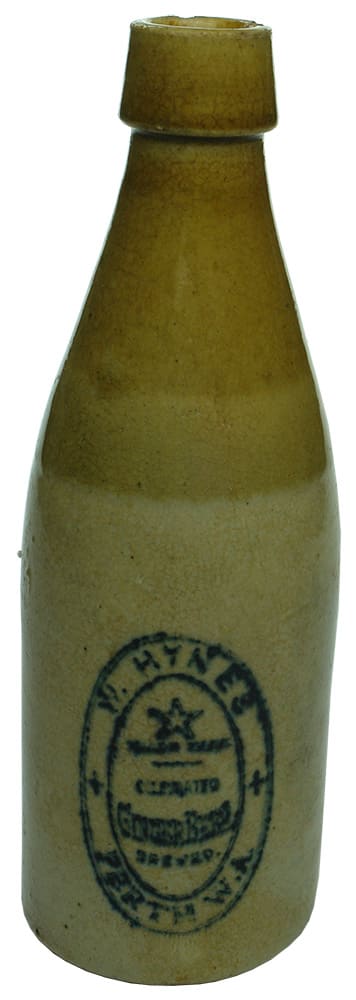 Hynes Perth Stoneware Ginger Beer Bottle