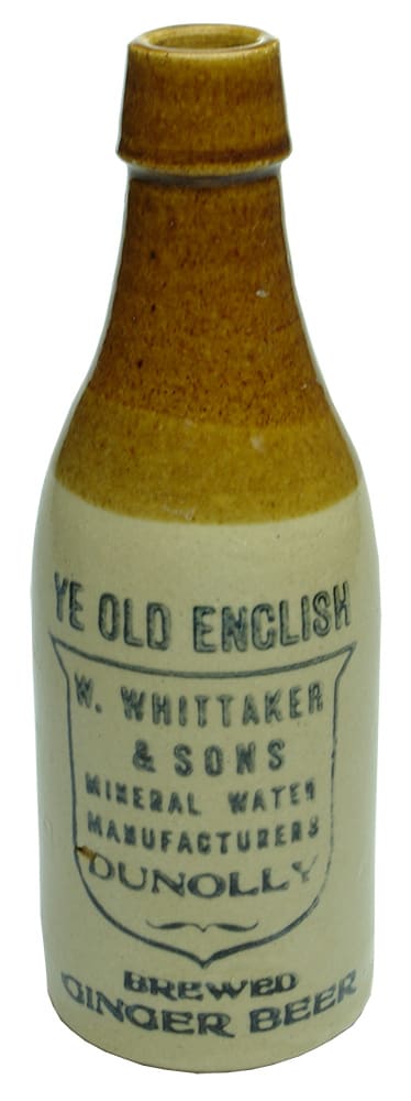 Whittaker Dunolly Ye Old English Bottle