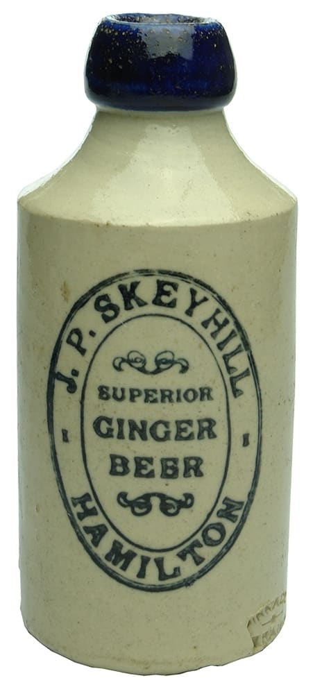 Skeyhill Superior Ginger Beer Hamilton Stone Bottle