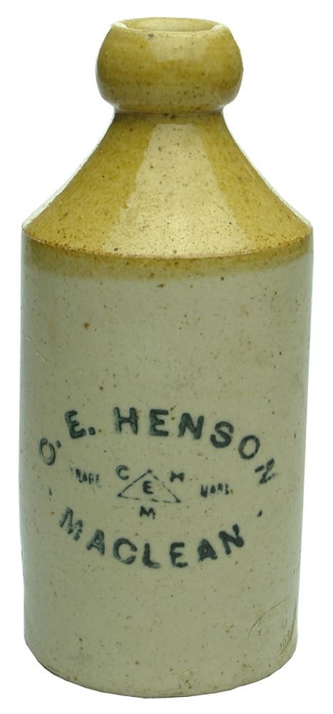 Henson Maclean Stoneware Ginger Beer Bottle