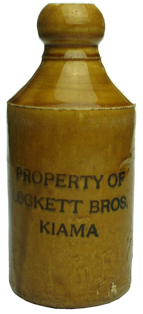 Property Lockett Bros Kiama Stoneware Bottle