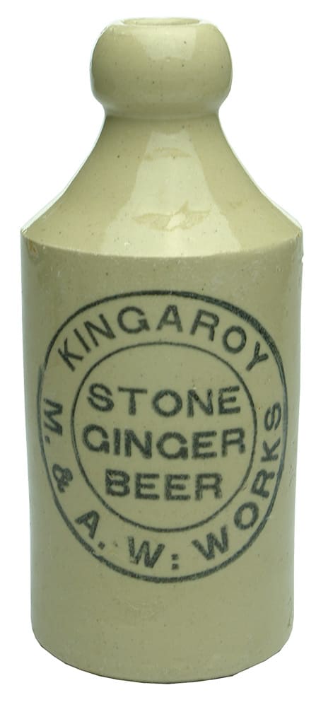 Kingaroy Stone Ginger Beer Works Bottle