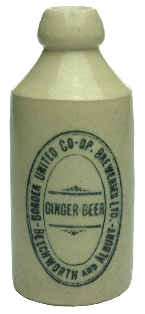 Border United Breweries Beechworth Albury Ginger Beer