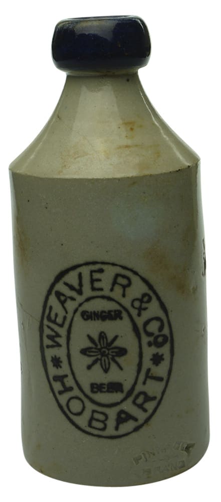 Weaver Hobart Stoneware Ginger Beer Bottle