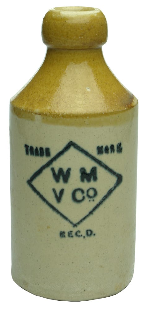 West Maitland Volcanic Stoneware Ginger Beer Bottle