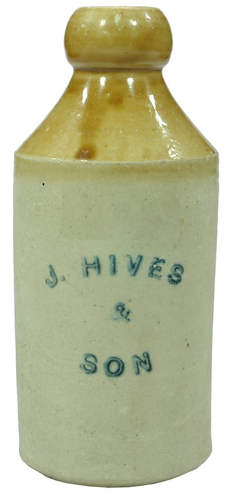 Hives Son Stoneware Ginger Beer Bottle