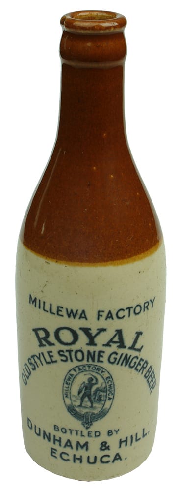 Millewa Factory Dunham Hill Echuca Ginger Beer