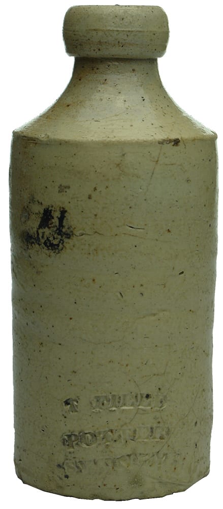 Field Potter Sydney Impressed Stoneware Bottle