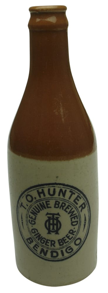 Hunter Genuine Brewed Ginger Beer Bendigo Bottle