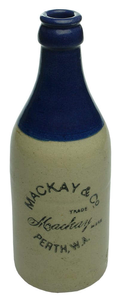 Mackay Perth Blue Top Stone Ginger Beer