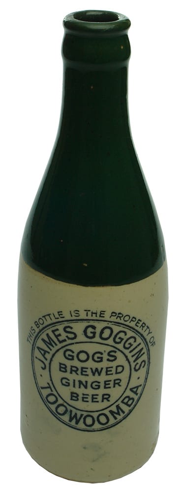 James Goggins Brewed Ginger Beer Toowoomba Bottle