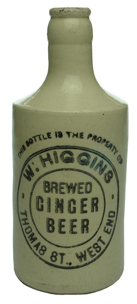 Higgins Brewed Ginger Beer West End Bottle