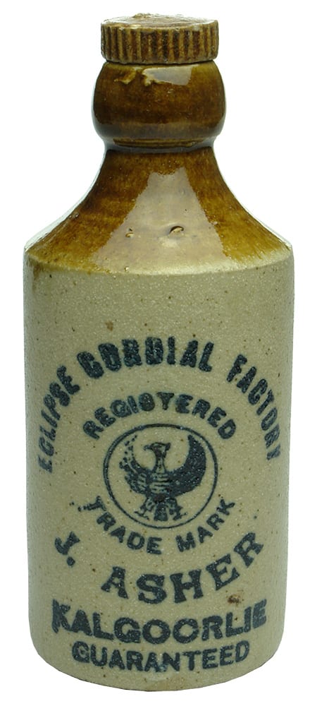 Eclipse Cordial Factory Asher Kalgoorlie Bottle