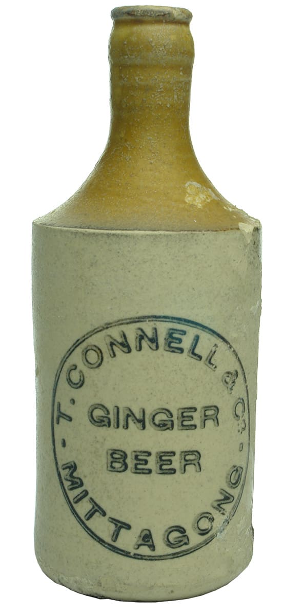 Connell Mittagong Ginger Beer Stoneware Bottle