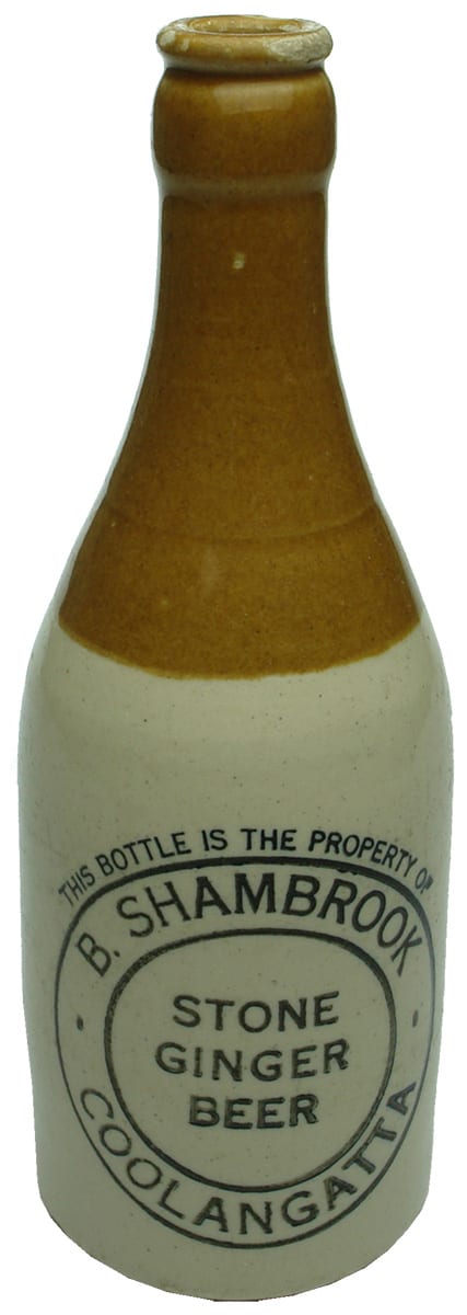 Shambrook Stone Ginger Beer Coolangatta Bottle