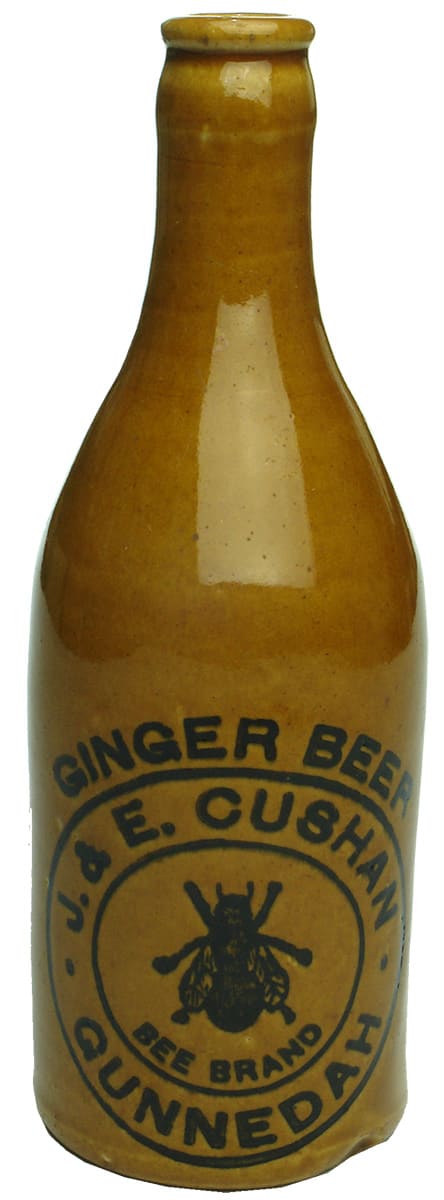 Cushan Gunnedah Bee Brand Stoneware Ginger Beer