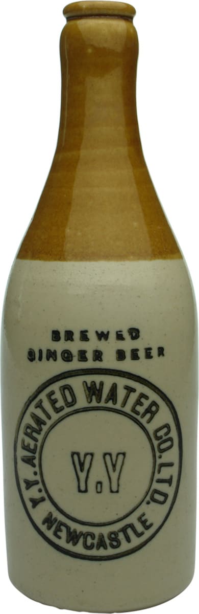 YY Aerated Water Newcastle Brewed Ginger Beer