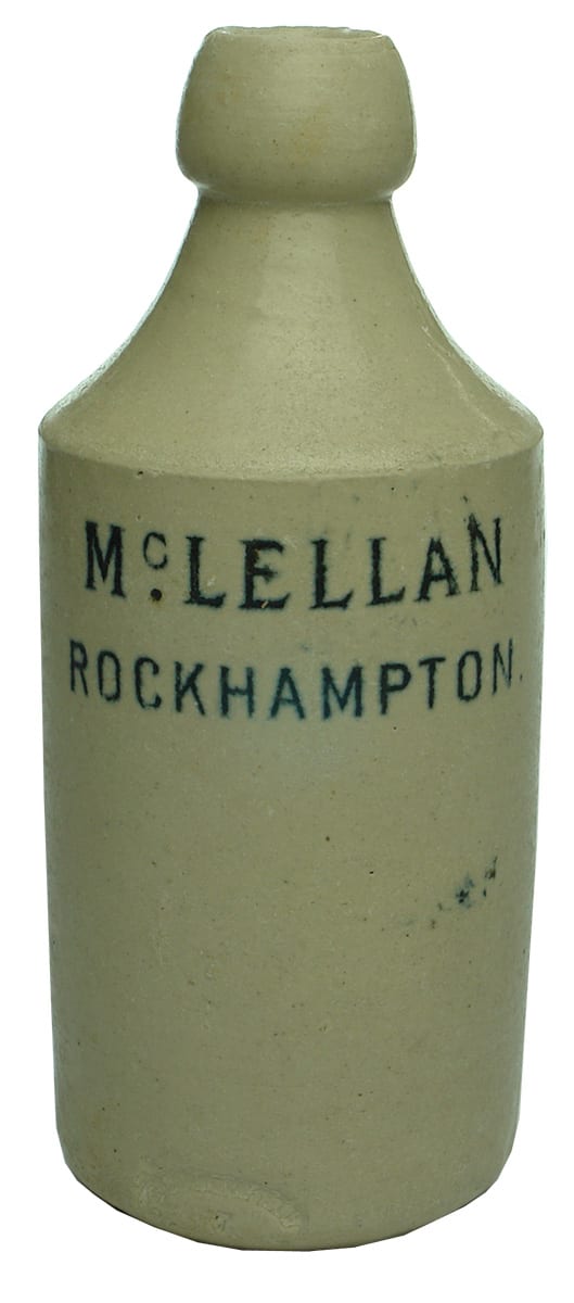 McLellan Rockhampton Stone Ginger Beer Bottle