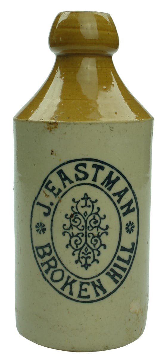 Eastman Broken Hill Stone Ginger Beer Bottle